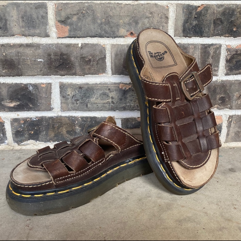 Rarely worn vintage Dr. Marten slip on sandals